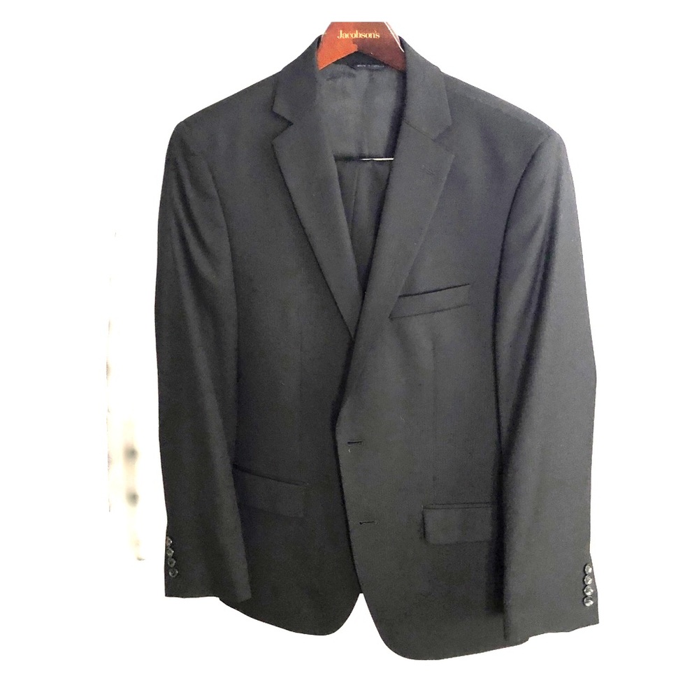 Black Marc Anthony 2 piece  suit